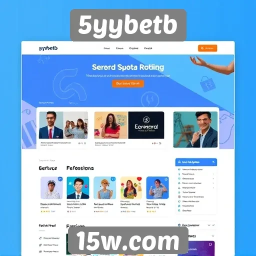 Análise da interface do usuário do site 5yybetb